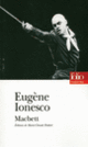 Couverture Macbett (Eugène Ionesco)