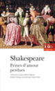Couverture Peines d'amour perdues (William Shakespeare)