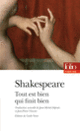 Couverture Tout est bien qui finit bien (William Shakespeare)