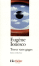 Couverture Tueur sans gages (Eugène Ionesco)