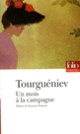 Couverture Un Mois à la campagne (Ivan Tourguéniev)