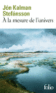 Couverture À la mesure de l'univers (Jón Kalman Stefánsson)