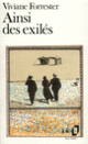 Couverture Ainsi des exilés (Viviane Forrester)