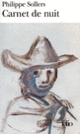 Couverture Carnet de nuit (Philippe Sollers)