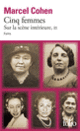 Couverture Cinq femmes (Marcel Cohen)