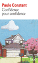 Couverture Confidence pour confidence (Paule Constant)