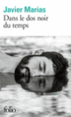 Couverture Dans le dos noir du temps (Javier Marías)