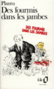 Couverture Des fourmis dans les jambes ( Plantu)