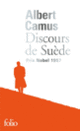 Couverture Discours de Suède (Albert Camus)