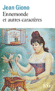 Couverture Ennemonde et autres caractères (Jean Giono)