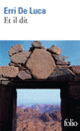 Couverture Et il dit (Erri De Luca)
