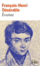 Couverture Évariste (François-Henri Désérable)