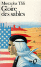 Couverture Gloire des sables (Mustapha Tlili)