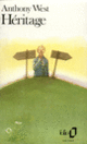 Couverture Héritage (Anthony West)