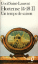 Couverture Hortense 14-18 (Cecil Saint-Laurent)