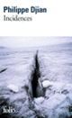 Couverture Incidences (Philippe Djian)