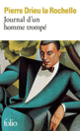 Couverture Journal d'un homme trompé (Pierre Drieu la Rochelle)