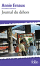Couverture Journal du dehors (Annie Ernaux)