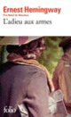 Couverture L'adieu aux armes (Ernest Hemingway)