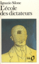 Couverture L'École des dictateurs (Ignazio Silone)