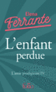 Couverture L'enfant perdue (Elena Ferrante)