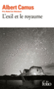 Couverture L'Exil et le royaume (Albert Camus)