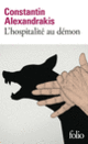 Couverture L'hospitalité au démon (Constantin Alexandrakis)