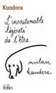 Couverture L'insoutenable légèreté de l'être (Milan Kundera)