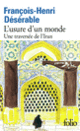 Couverture L'usure d'un monde (François-Henri Désérable)