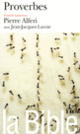 Couverture La Bible : Proverbes ( Anonymes)