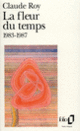 Couverture La Fleur du temps (Claude Roy)