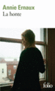 Couverture La honte (Annie Ernaux)