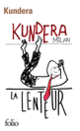 Couverture La lenteur (Milan Kundera)