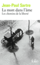 Couverture La mort dans l'âme (Jean-Paul Sartre)