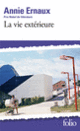 Couverture La vie extérieure (Annie Ernaux)