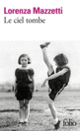 Couverture Le ciel tombe (Lorenza Mazzetti)