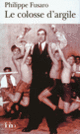 Couverture Le colosse d'argile (Philippe Fusaro)