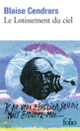 Couverture Le Lotissement du ciel (Blaise Cendrars)