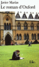 Couverture Le roman d'Oxford (Javier Marías)
