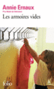 Couverture Les armoires vides (Annie Ernaux)