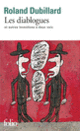 Couverture Les Diablogues et autres inventions à deux voix (Roland Dubillard)
