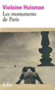 Couverture Les monuments de Paris (Violaine Huisman)