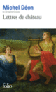 Couverture Lettres de château (Michel Déon)