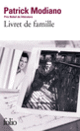 Couverture Livret de famille (Patrick Modiano)