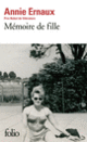 Couverture Mémoire de fille (Annie Ernaux)