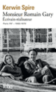 Couverture Monsieur Romain Gary (Kerwin Spire)