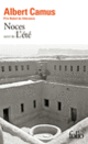 Couverture Noces / L'Eté (Albert Camus)
