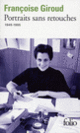 Couverture Portraits sans retouches (Françoise Giroud)