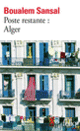 Couverture Poste restante : Alger (Boualem Sansal)