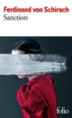 Couverture Sanction (Ferdinand von Schirach)